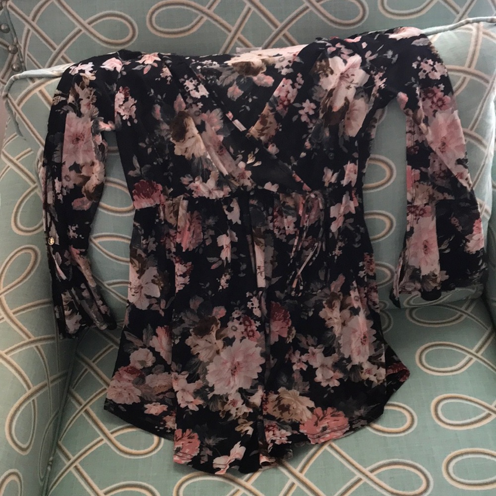 Floral Maternity Top